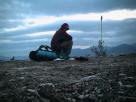 Kyle Pickering and Bobby McDowell walking across Canada