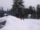 Kyle Pickering and Bobby McDowell walking across Canada