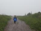 Kyle Pickering and Bobby McDowell walking across Canada