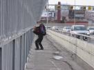 Kyle Pickering and Bobby McDowell walking across Canada