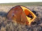 Kyle Pickering and Bobby McDowell walking across Canada