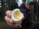 Kyle Pickering and Bobby McDowell walking across Canada